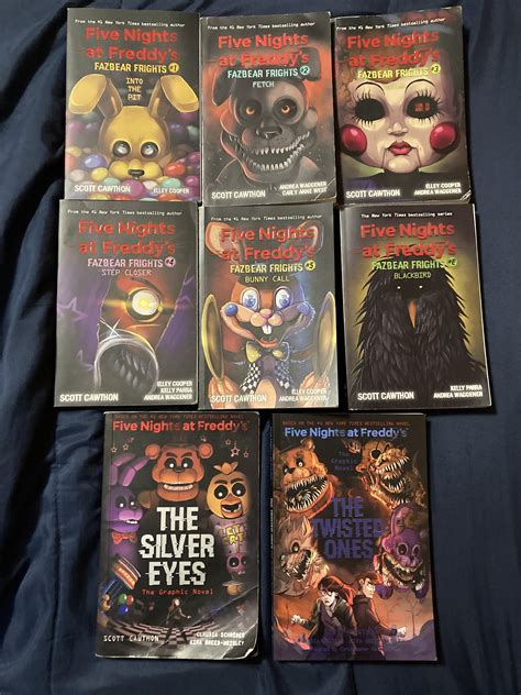 All Fnaf Books Collection Get More Anythink S