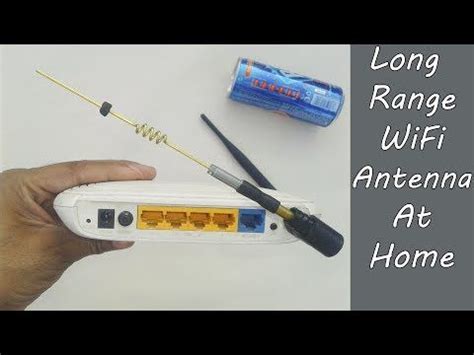 High gain antennas require careful alignment, that most be done using signla generators and spectrum analyzers. How To Make Powerful Long Range Wifi Antenna At Home / High Gain Wifi Antenna Diy - YouTube ...