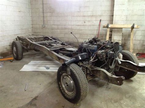 Purchase Used 1973 Ford F100 Rolling Chassis 351c 4spd 9in No