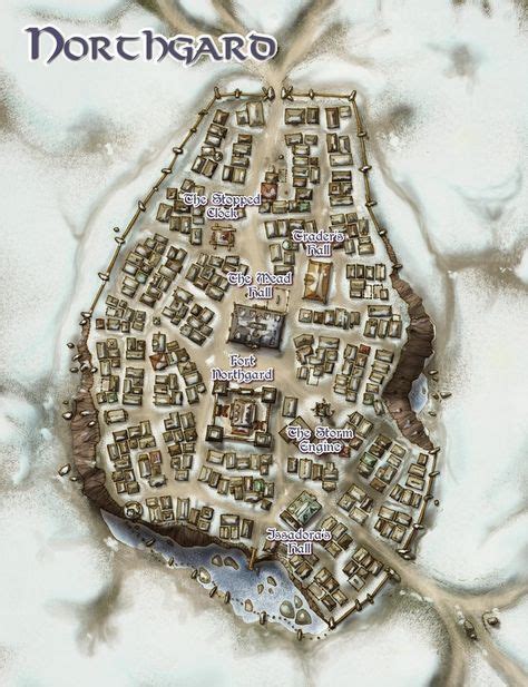 Northgard By Butterfrog Fantasy World Map Fantasy Map Fantasy City Map