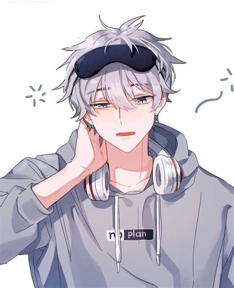 Anime Boy Wearing Headphones Posted By Ryan Cunningham