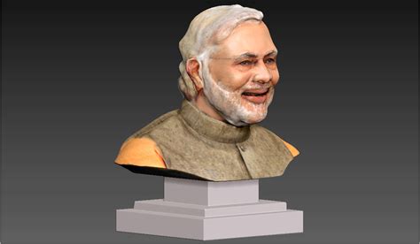 Artstation Mr Narendra Modi 3d Printable Model