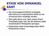 PPT - MORALPRINZIP UND FREIER WILLE – ETHIK VON IMMANUEL KANT ...