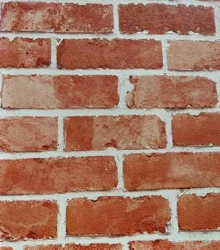 Bricks Vinyl Brick Wallpaper Waterproof Washable Size 57 Sq Feet At