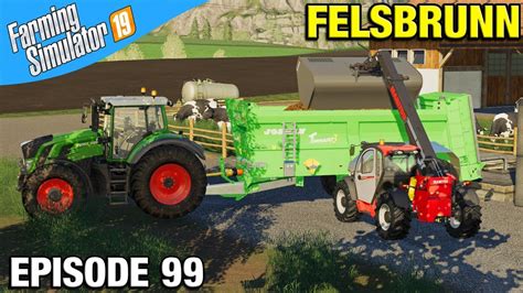 SPREADING MANURE Farming Simulator 19 Timelapse Felsbrunn FS19