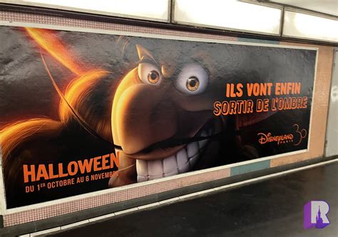 Dlp Report On Twitter 🎃 Billboards For The Disneyland Paris Halloween