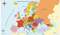 MundoContemporáneo: Mapa político de Europa