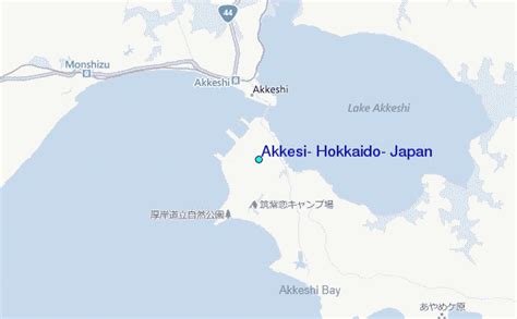 Akkesi Hokkaido Japan Tide Station Location Guide