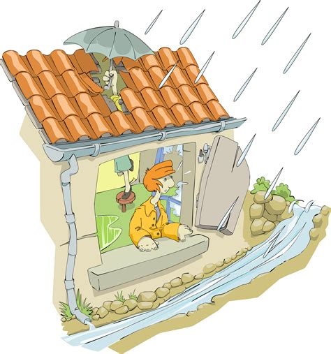 Flood Clipart Flooded House Transparent Cartoon Free Cliparts Images