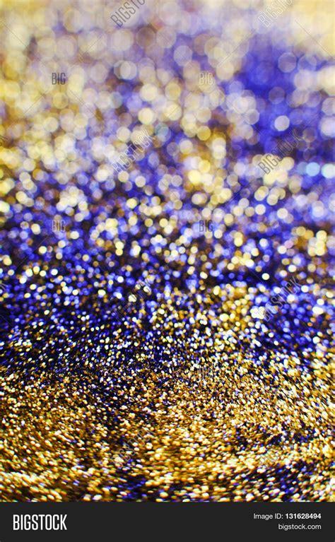 Gold Blue Sparkle Image And Photo Free Trial Bigstock