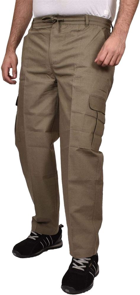 True Face Mens Cargo Combat Work Trousers Pro Patrol Casual Pants