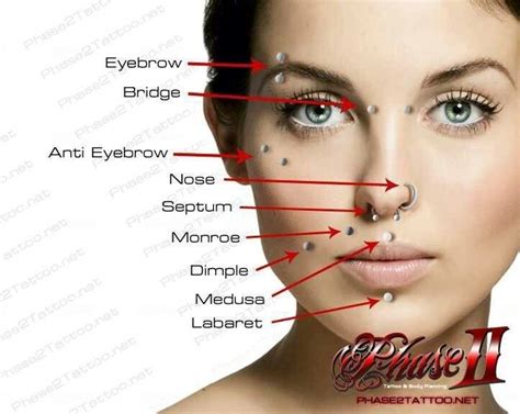 Facial Piercings A Guide To Safe And Stylish Piercing