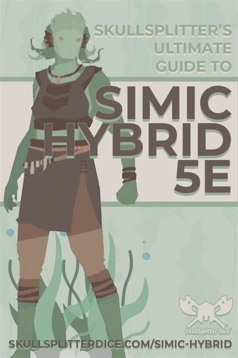 Simic Hybrid 5e Dungeons And Dragons Ts Dungeons And Dragons