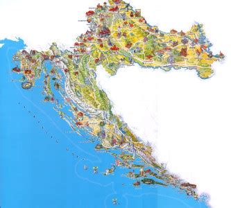 Chorwacja Mapa Blog Dixi Car