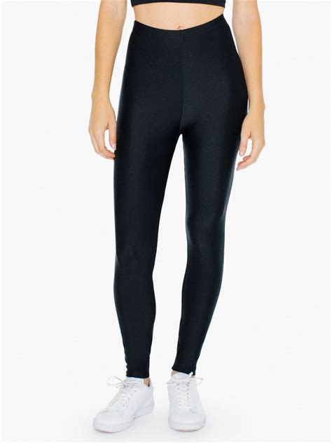 nylon tricot leggings american apparel