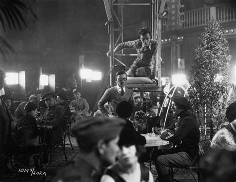 Director William Wellman On The Set Of The Film Wings 1927 It Became
