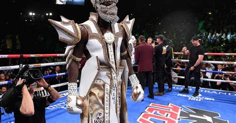 Deontay Wilders Costumes Are As Legendary As His Punches Los Angeles