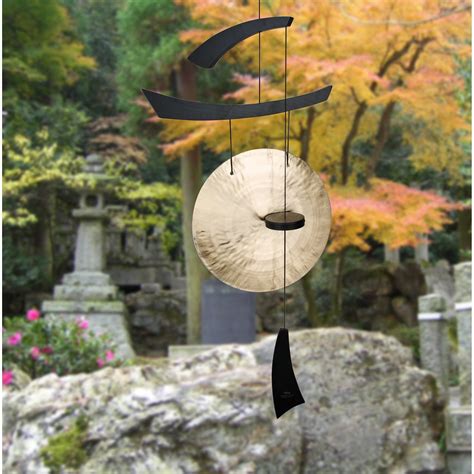 Emperor Gong Large Black By Woodstock Chimes