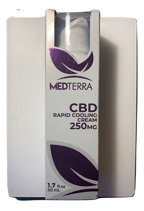 Medterra Rapid Cooling Cream Oz Mg Other Health Care Supplies