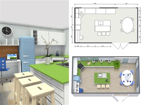Get the inspiration for kitchen design with planner 5d collection of creative solutions. Plan Your Kitchen with RoomSketcher | Roomsketcher Blog