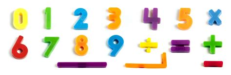 Wholesale Magnetic Numbers 54 Pieces Dollardays