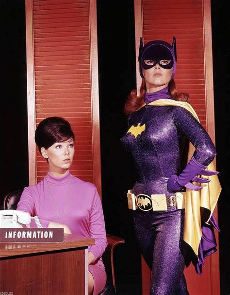 Barbara Gordon Batgirl Played By Yvonne Craig Batman Wonder Woman