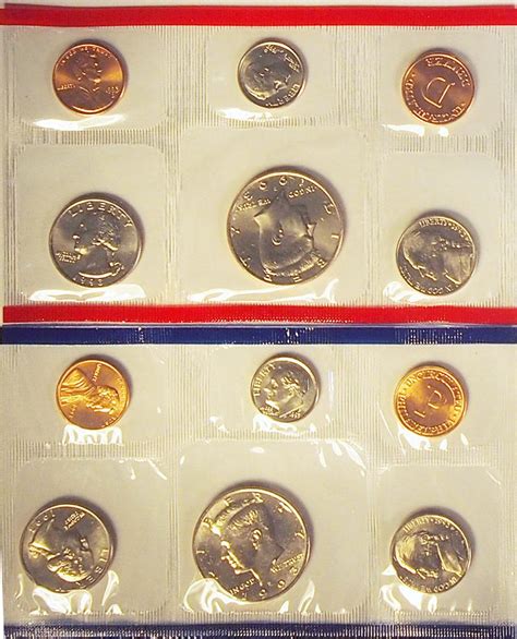 1993 Mint Set All Original 10 Coin Us Mint Uncirculated Set 899