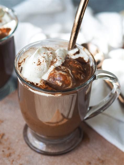 Delicious Recipes For Hot Chocolate With Cocoa Powder The Three Snackateers