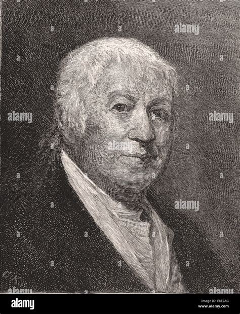 Portrait Of Paul Revere Engraving Xix Th Century Hi Res Stock