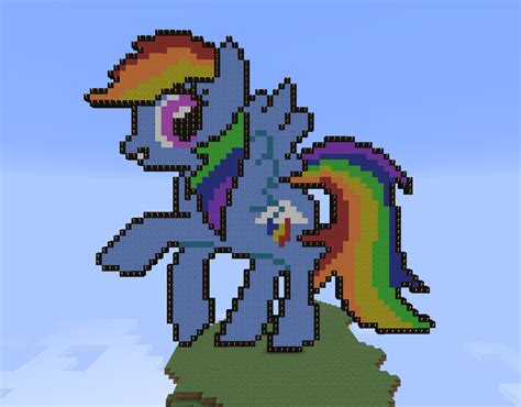 Minecraft Rainbow Dash By Brittanysdesigns On Deviantart