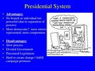 PPT - Prime Minister or President PowerPoint Presentation, free ...