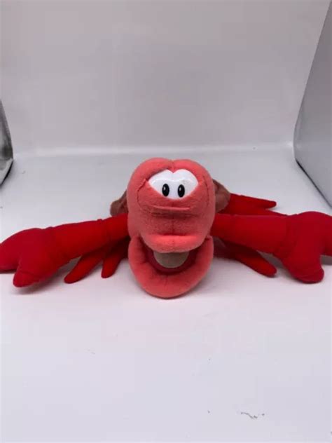 Mattel 90s Arcotoys Disney The Little Mermaid Sebastian Crab Plush Stuffed 10 £1942 Picclick Uk