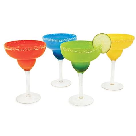 Fiesta Margarita Glass Set Margarita Party Margarita Glasses Punch Drinks Bar Cart Styling