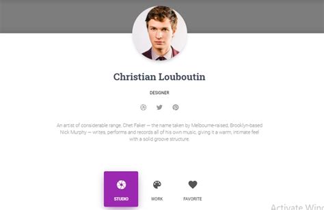 12 Bootstrap User Profile Page Design Examples Csshint A Designer Hub