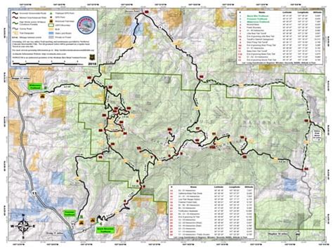 Northwest Colorado Snowmobile Club Trails Map
