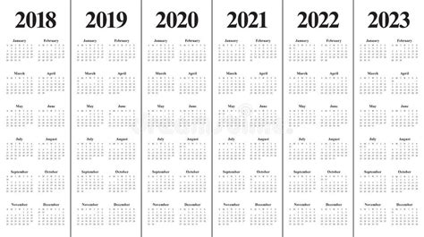 2022 2023 Calendar Stock Illustrations 9553 2022 2023 Calendar Stock