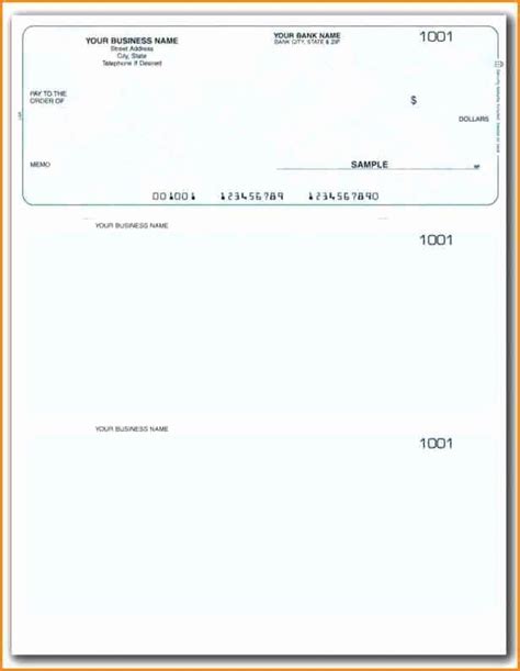 Blank Business Check Template Word Luxury 11 Payroll Checks Templates