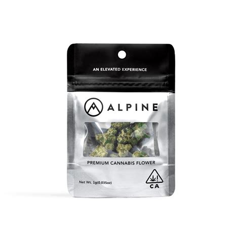 Alpine Vapor Alpine Flower Alien Cookies 1g Weedmaps