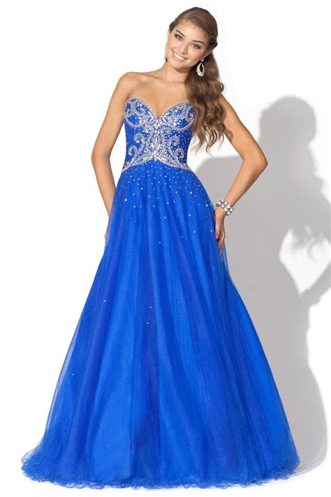 Blue Prom Dresses Dressed Up Girl