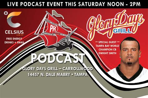 pewter report podcast live at glory days this saturday pewter report