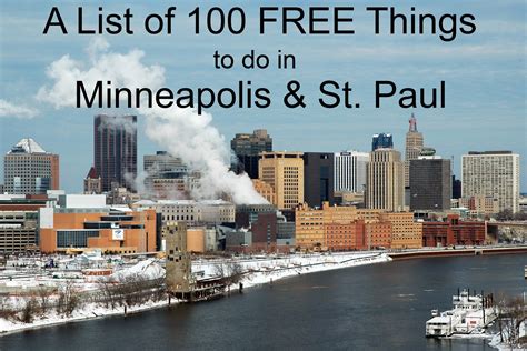 A List Of 100 Free Things To Do In Minneapolis And St Paul Mn St Paul