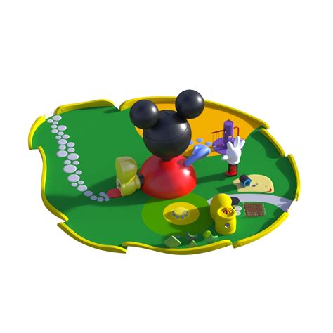 Mickey Mouse Club House 3d Model Turbosquid 1442791