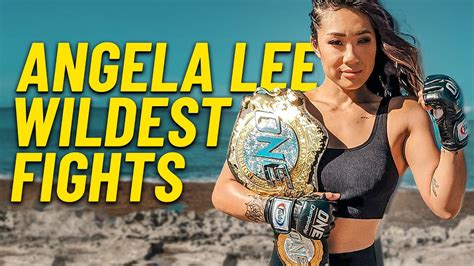 Angela Lees Wildest Fights In One One Championship The Home Of Martial Arts