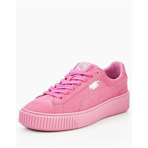 Puma Basket Platform Reset 72 Liked On Polyvore Featuring Shoes
