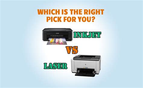 Budget inkjet printers cost around $130, while budget laser printers, which are only capable of printing in black and white, cost around $60. Inkjet vs Laser Printer- Which one works for you?