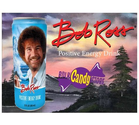 Bob Ross Positive Energy Drink 12 Oz Can In 2022 Positive Energy