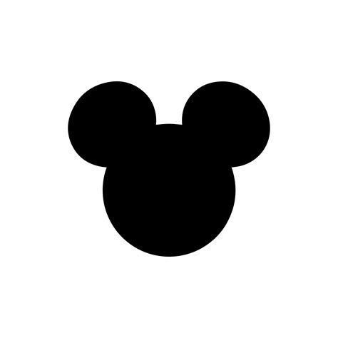 Mickey Head Svg Cut Files Png Eps Dxf Cutting File Cameo Etsy
