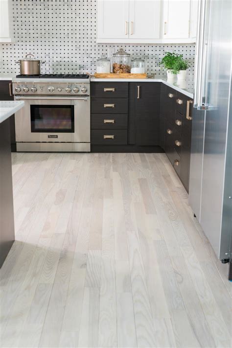 The light hardwood floor creates a wonderful contrast. HGTV Dream Home 2016: Kitchen | HGTV Dream Home 2016 | HGTV