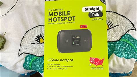 Unboxing Straight Talk Mobile Hotspot Youtube