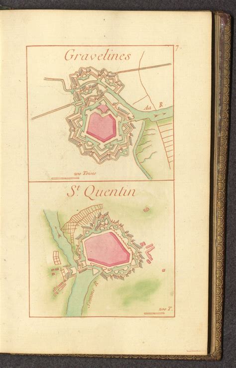 Gravelines St Quentin David Rumsey Historical Map Collection